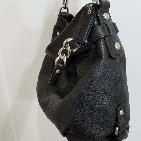 Black Coach Leather Purse - Picture 2 of 8